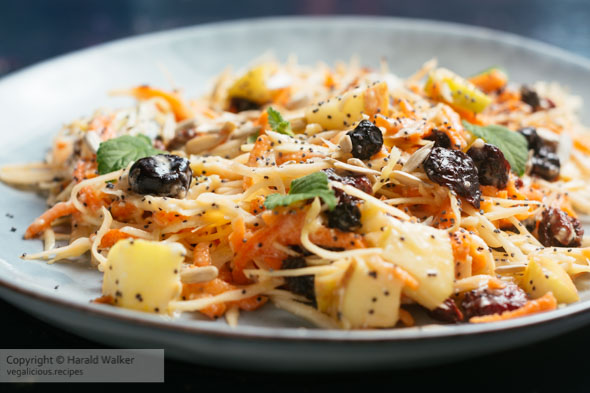 Super Slaw – Winter Coleslaw with Apples and Dried Superfruits