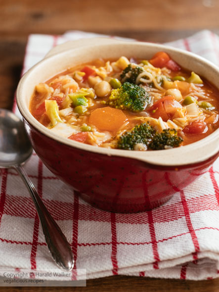Minestrone Vegetable Soup