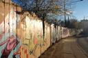 Fence separating Christiania from the rest of the world