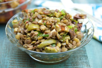 Lentil and Olive Salad