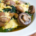 Perikles' Baked Spinach and Mushrooms 