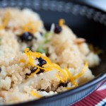 Cauliflower & Couscous Pilaf with Tofu and Pine Nuts
