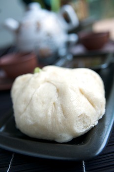 Vegan steamed dumplings