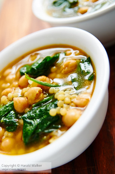 Chickpea and Spinach Soup