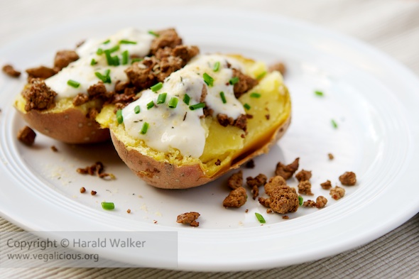 Baked Potato with Toppings