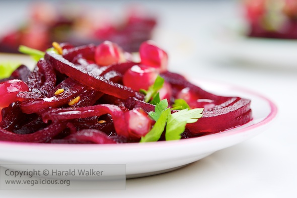 Beet and Pomegranate Salad