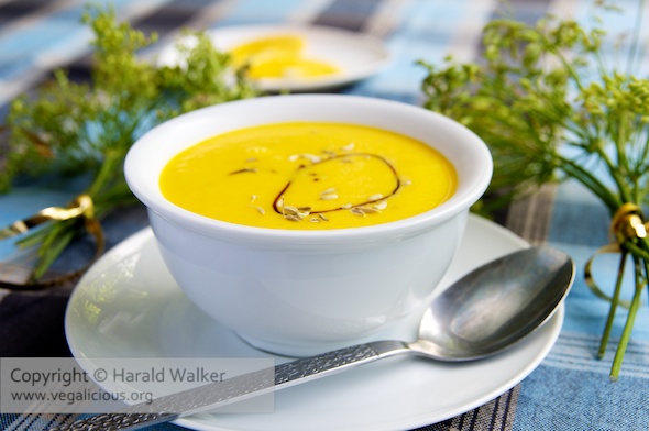 Carrot, Fennel and Orange Soup