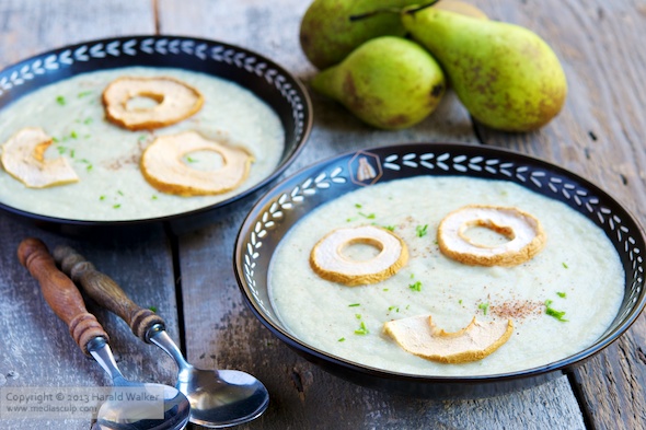 Celery Root and Pear Soup