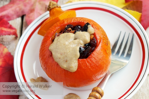 Filled Baby Pumpkins