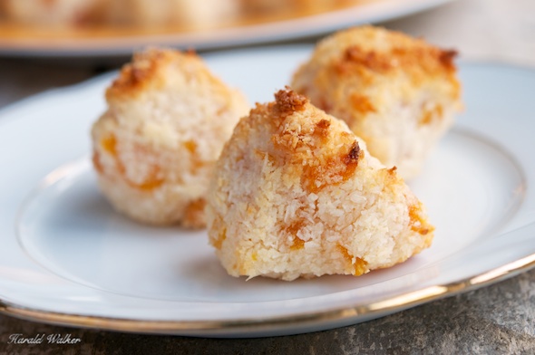 Vegan Apricot Coconut Macaroons