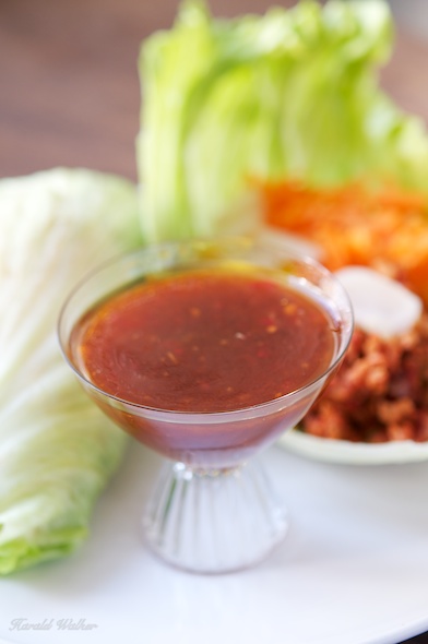 TVP Lettuce Wraps