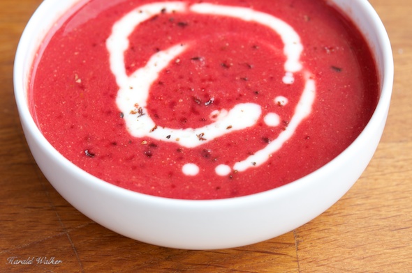 Beet, Parsnip and Apple Soup