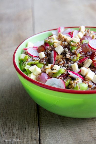 Protein packed quinoa salad