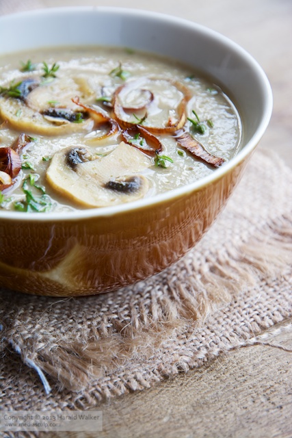 Chestnut Mushroom Soup – Vegalicious Recipes