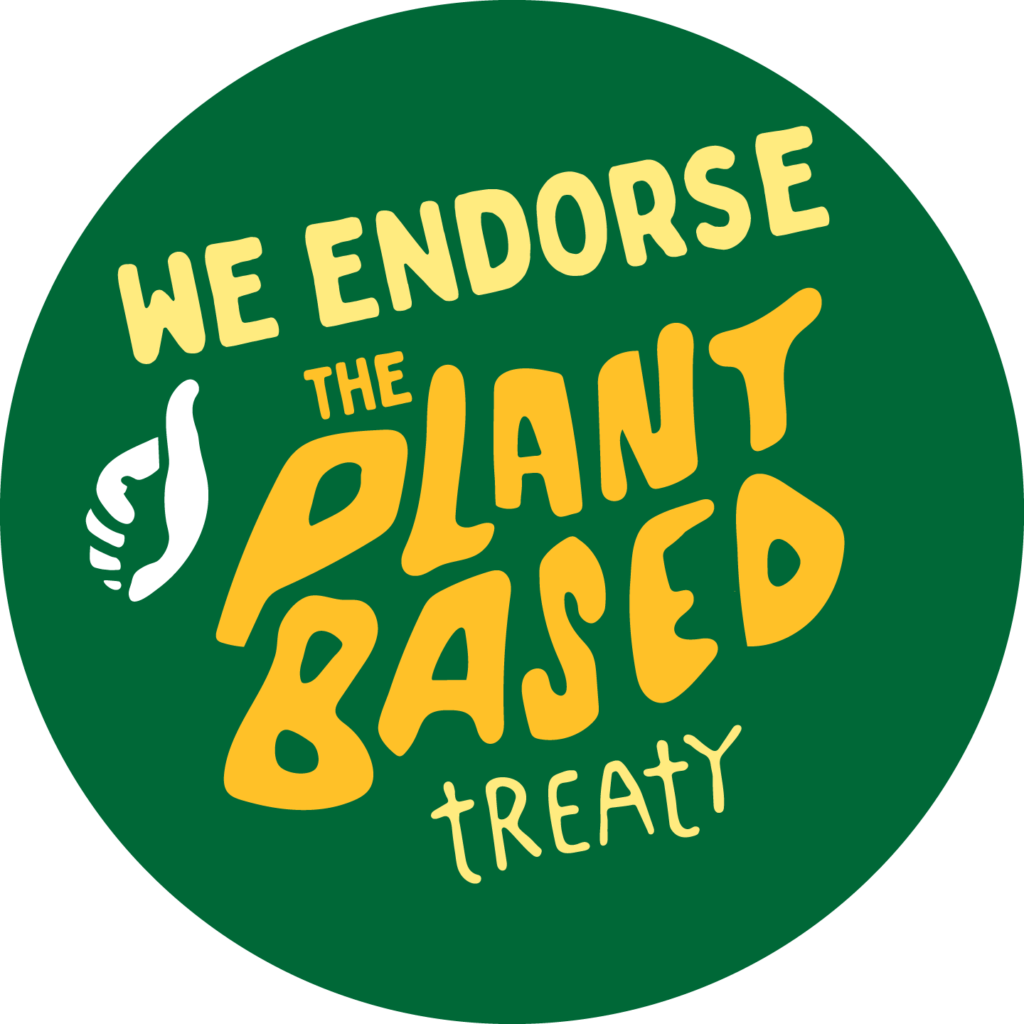 We endorse the plant based treaty